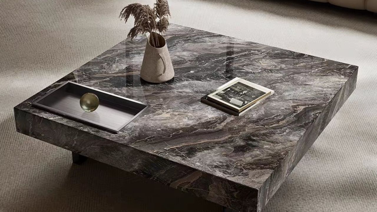 Why the Custom-Made Marble Top Coffee Tables Are the Statement Piece