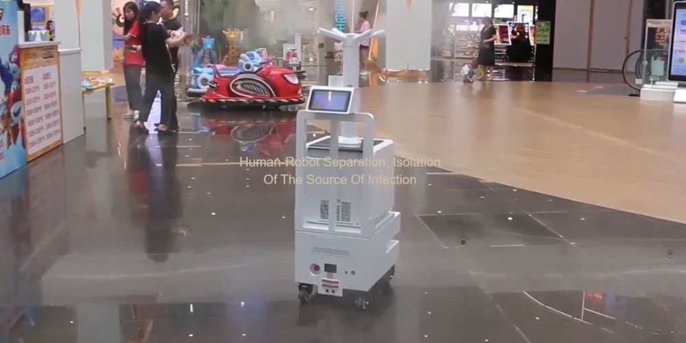 Experience Complete Sanitization With Spray Sanitization Robot