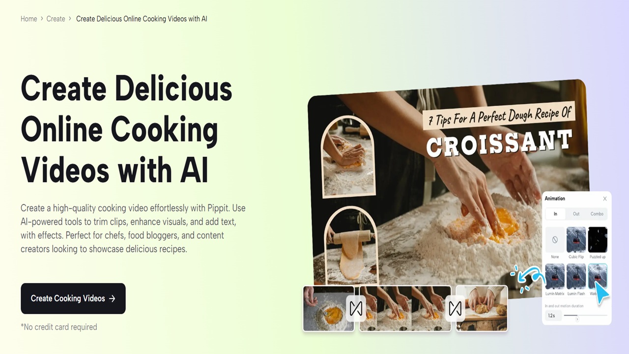 Pippit AI: Maximize Engagement Through Social Media Optimization Cooking Videos